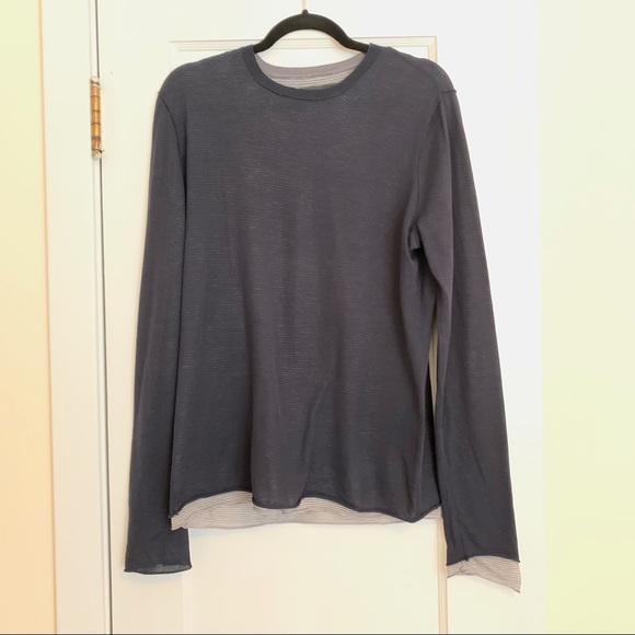 rag & bone Other - Rag & Bone Long Sleeve Shirt with Stripe Lining M